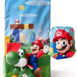 Franco Super Mario Kids Slumber Bag Lightweight-0