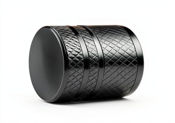 DESOUL Tire Valve Stem Caps Aluminum Black Universal Fit-3