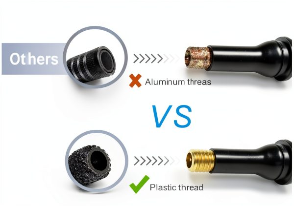 Tire Valve Caps HZJD Plastic Crystal Universal-2