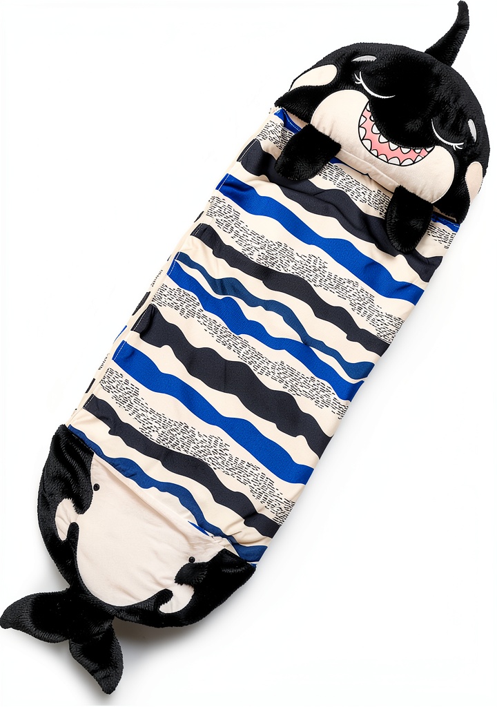 Happy Nappers plush fish slumber bag for kids