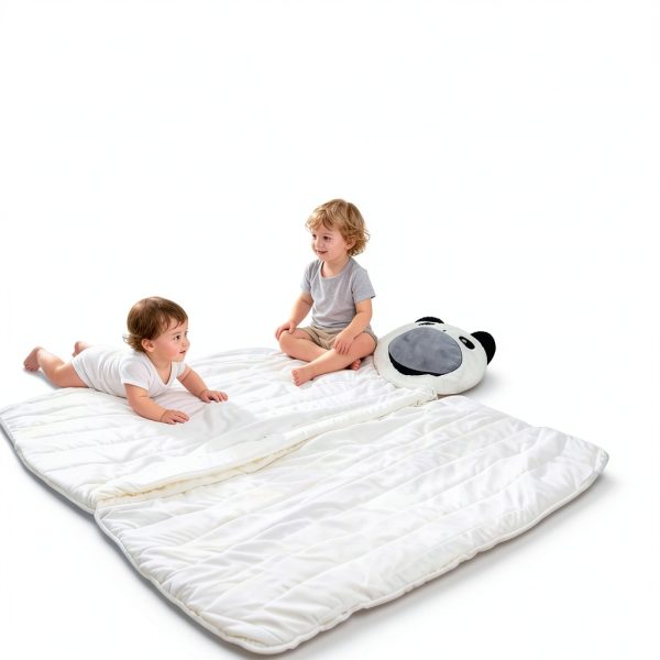 LUFEEMGA Panda Sleeping Bag for Kids Cotton Soft-5