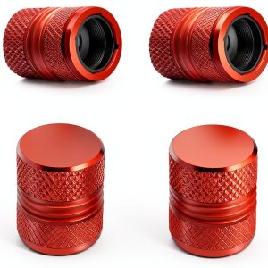 Aquaok Tire Valve Stem Caps Anodized Metal-0