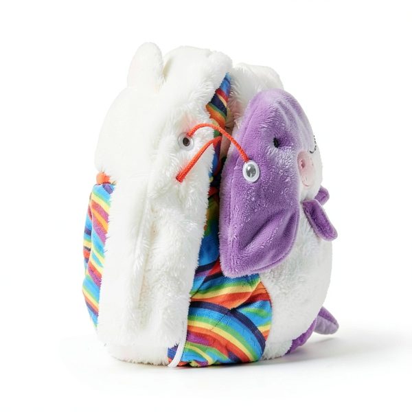 Happy Nappers Plush Unicorn Slumber Bag for Kids-3