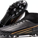 Kids Soccer Cleats Pavo High Top Ankle Support-0
