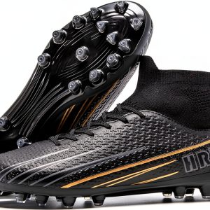 Kids Soccer Cleats Pavo High Top Ankle Support-0