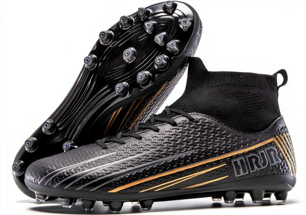 Kids Soccer Cleats Pavo High Top Ankle Support-0