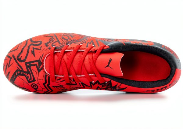 PUMA Boys Soccer Cleats Firm Ground Lightweight-3