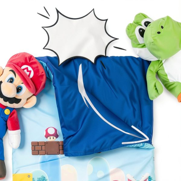 Franco Super Mario Kids Slumber Bag Lightweight-4