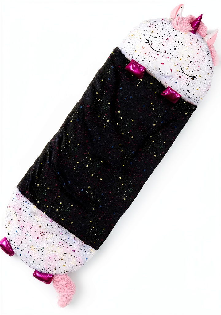 Happy Nappers Plush Unicorn Slumber Bag for Kids