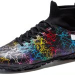 Pavo Kids Soccer Cleats Leather High-Top Support-0