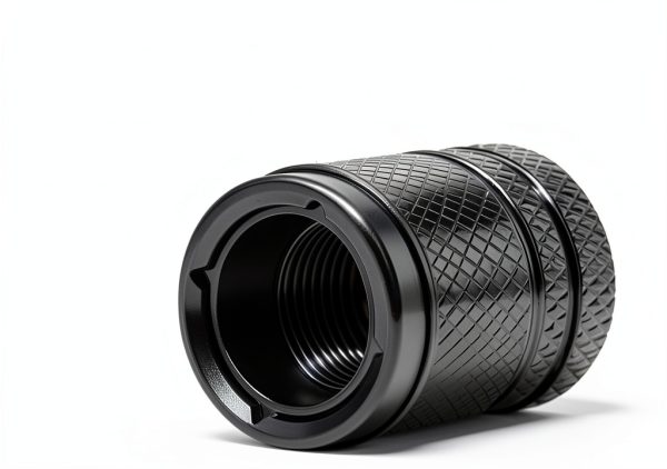 DENSET Aluminum Valve Caps Black Double Layer-2