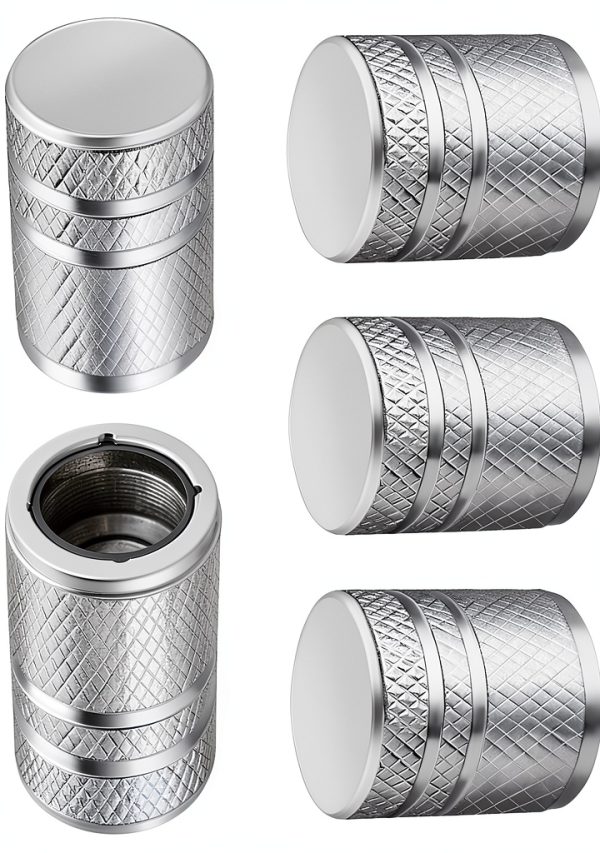Tire Valve Stem Caps BAURATTI Aluminum Fit-0