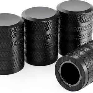 SYSDTTD Tire Valve Stem Caps Aluminum Design-0