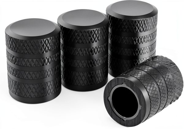 SYSDTTD Tire Valve Stem Caps Aluminum Design-0