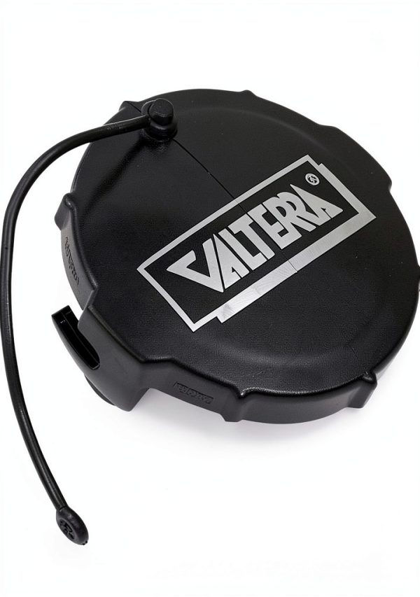 RV Tire Valve Stem Cap Valterra Black ABS Design-0