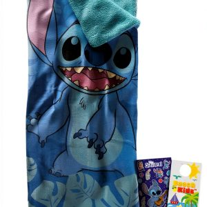 Disney Stitch Polyester Slumber Bag for Kids-0