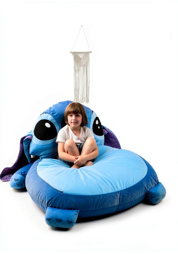 Stitch Disney Floor Lounger Polyester Material-4