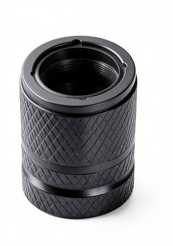 DESOUL Tire Valve Stem Caps Aluminum Black Universal Fit-2