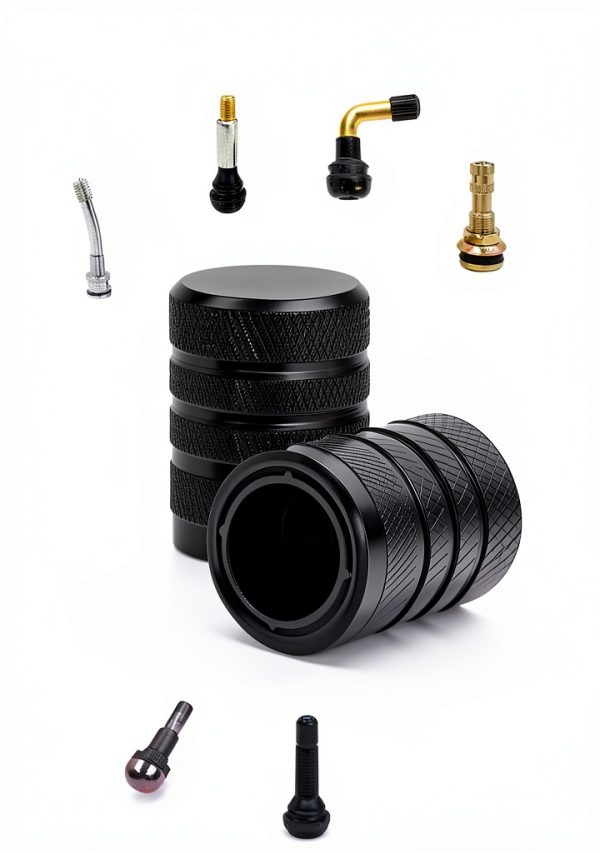 SYSDTTD Tire Valve Stem Caps Aluminum Design-2