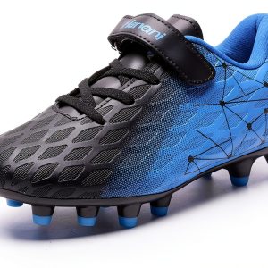 Hanani Boys Soccer Shoes Synthetic Material Upper-0
