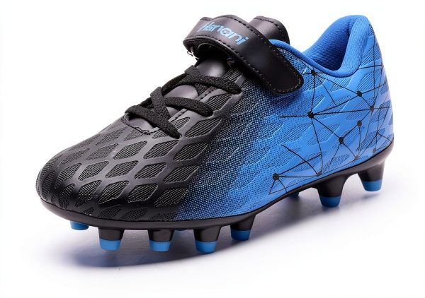 Hanani Boys Soccer Shoes Synthetic Material Upper-0