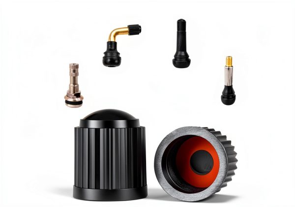 Universal Tire Valve Caps SYSDTTD Plastic Black-3