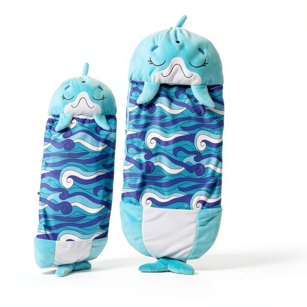 Happy Nappers Plush Unicorn Slumber Bag for Kids-5