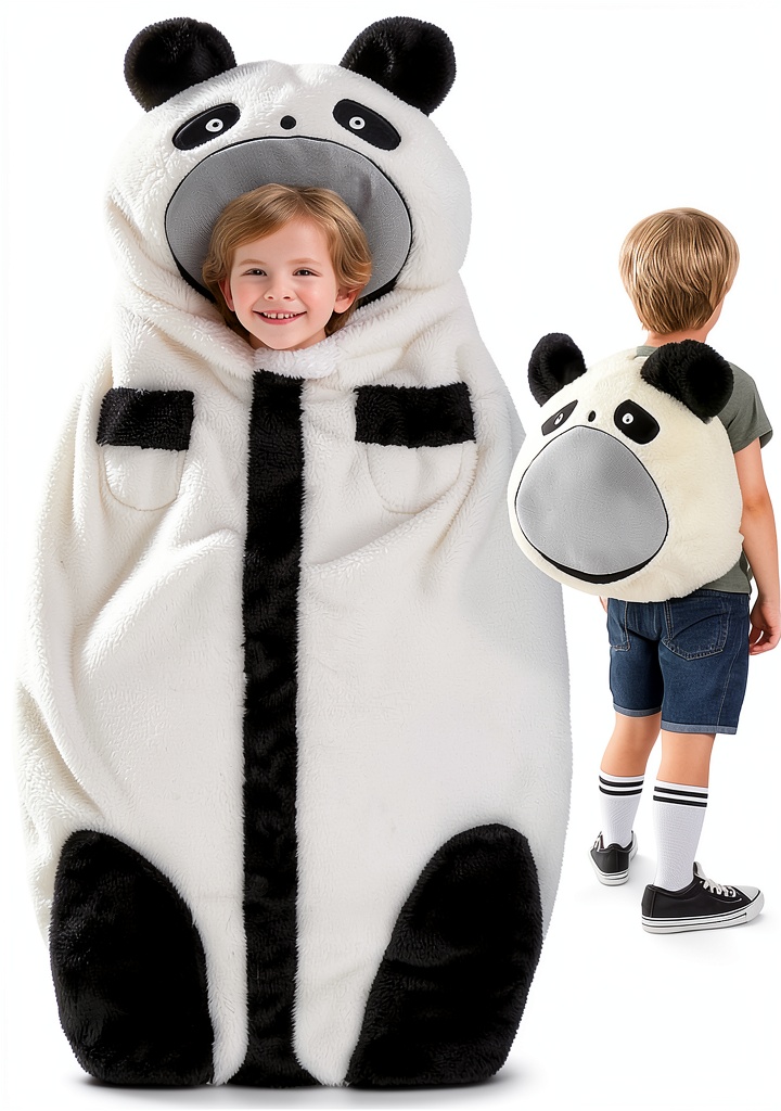 LUFEEMGA Panda Sleeping Bag for kids