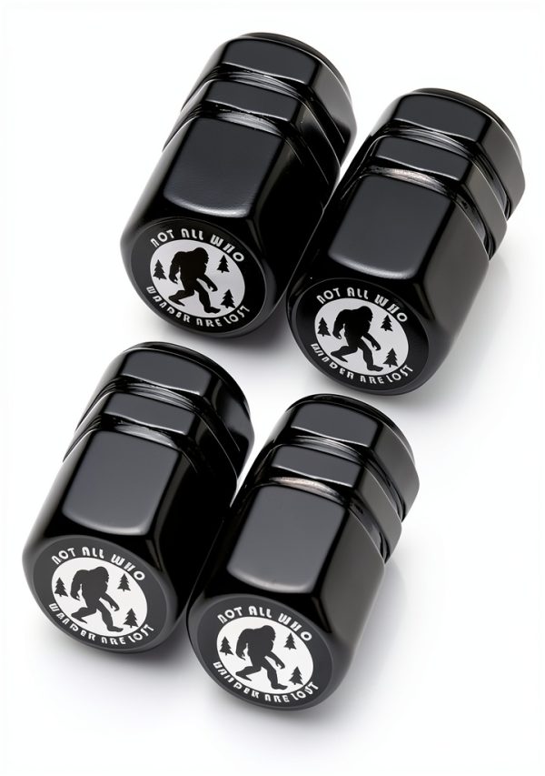 Tire Valve Stem Caps Ldntly Aluminum Universal Fit-0