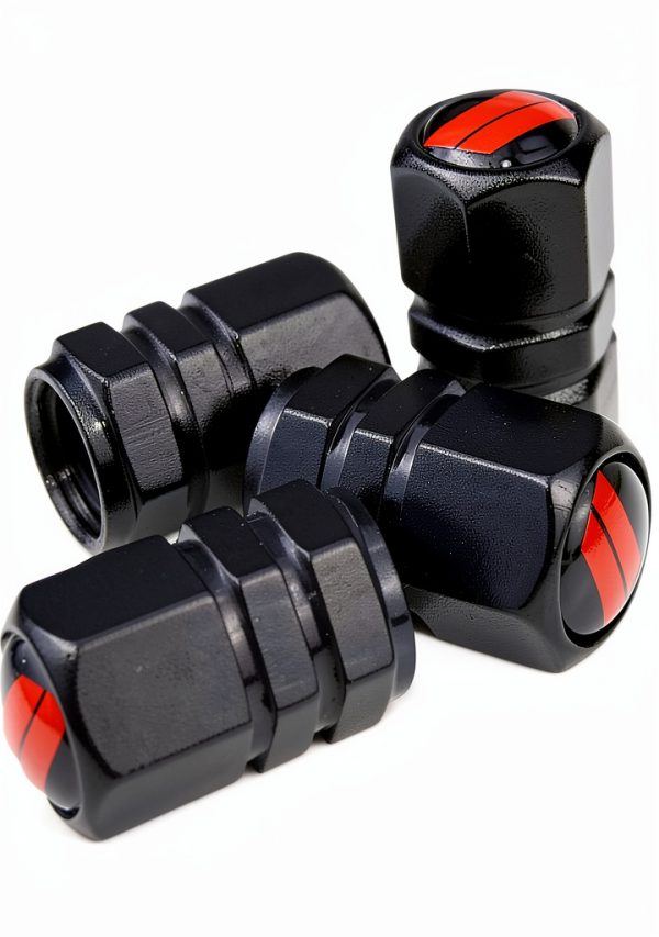 Aluminum Valve Stem Caps Zorratin 4pcs Round-5