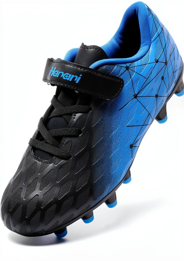 Hanani Boys Soccer Shoes Synthetic Material Upper-4