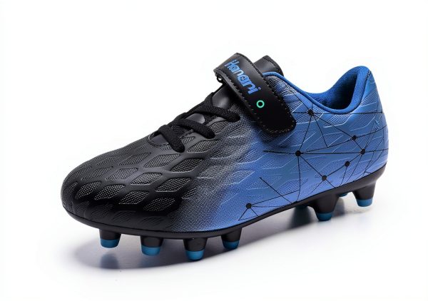 Hanani Boys Soccer Shoes Synthetic Material Upper-1