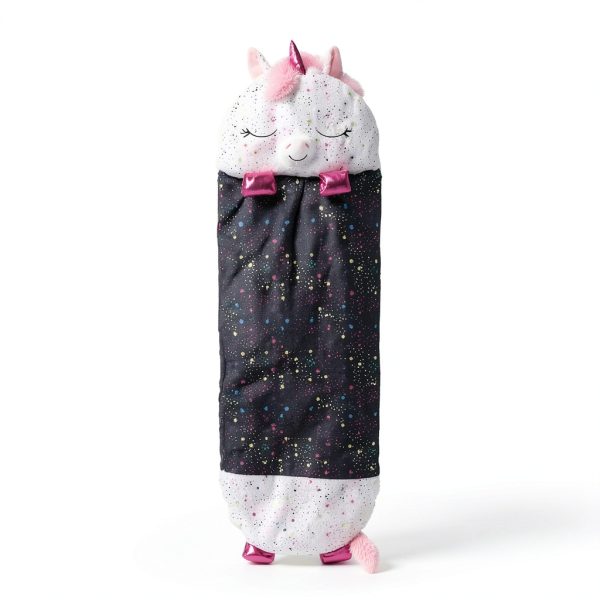 Happy Nappers Plush Unicorn Slumber Bag for Kids-2