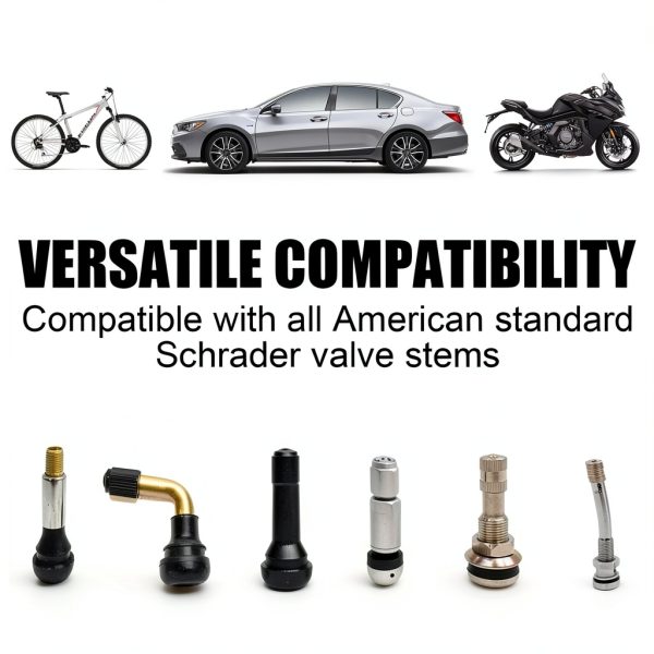 Tire Valve Stem Caps BAURATTI Aluminum Fit-3