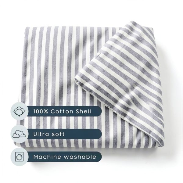 Wake In Cloud Nap Mat 100% Cotton Preschool Sleep Mat-4
