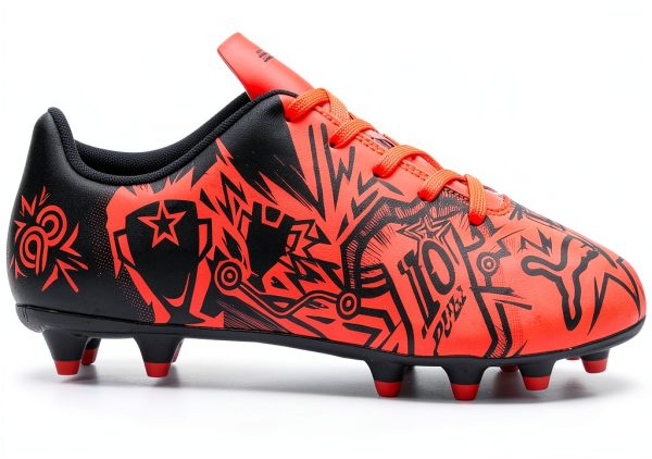 PUMA Boys Soccer Cleats Firm Ground Lightweight-0