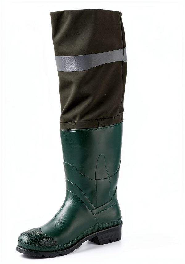 Kids Waders XSY Waterproof Nylon Design Blue-2