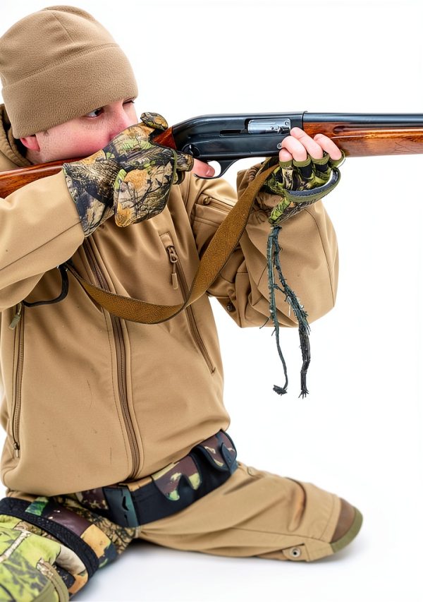 HANDLANDY Camo Fishing Gloves Warm Flip‑Top Unisex-4
