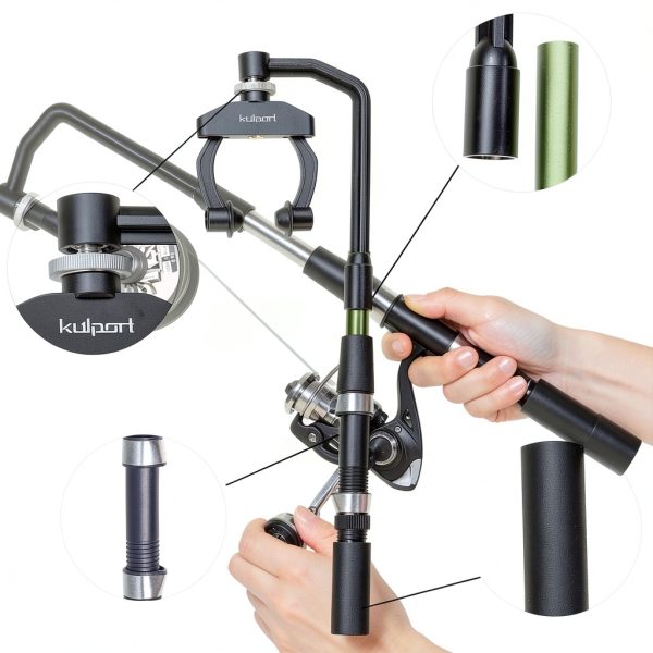 KULPORT Fishing Line Spooler Green Nylon Design-3