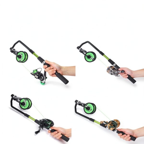 KULPORT Fishing Line Spooler Green Nylon Design-2