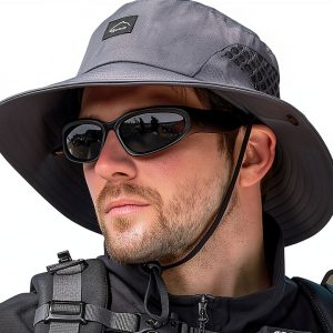 Fishing Sun Hat OutdoorPro Unisex UPF50 Quick Dry-0