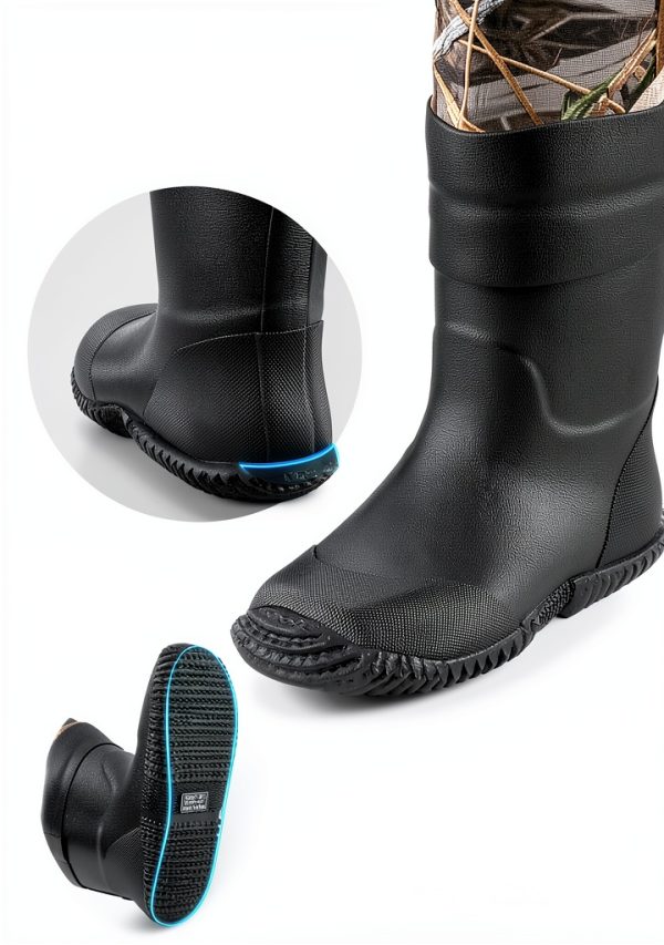 Kids Waders TIDEWE Neoprene Waterproof Hunting Boots Next Camo Evos-2