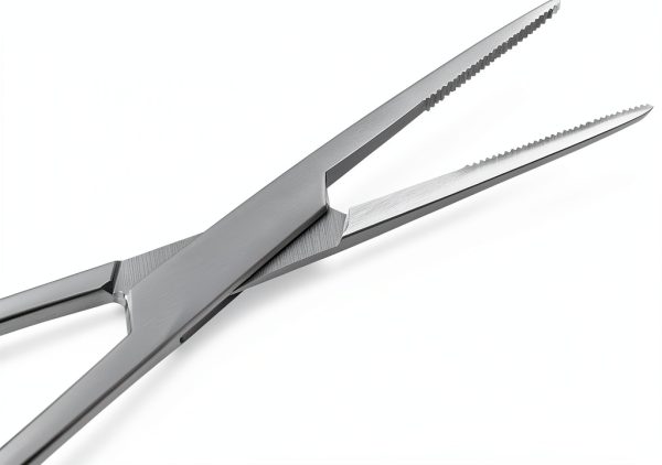 Fishing Forceps SURGICAL ONLINE 5in Steel Curved Straight Set-2
