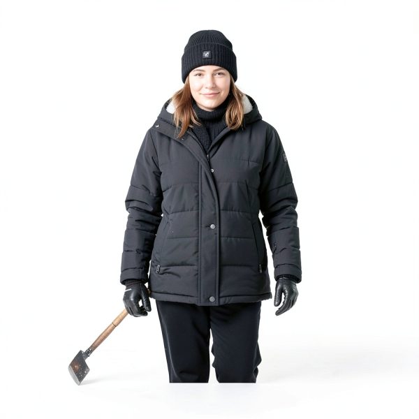 Heated Beanie Sun Will Medium Gray Ski Hat 3 Heat Settings-4