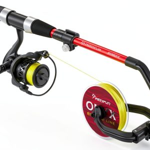 Piscifun Speed X Fishing Line Spooler with Aluminum Handle – Black-0