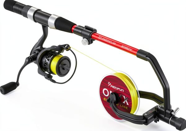 Piscifun Speed X Fishing Line Spooler with Aluminum Handle – Black-0
