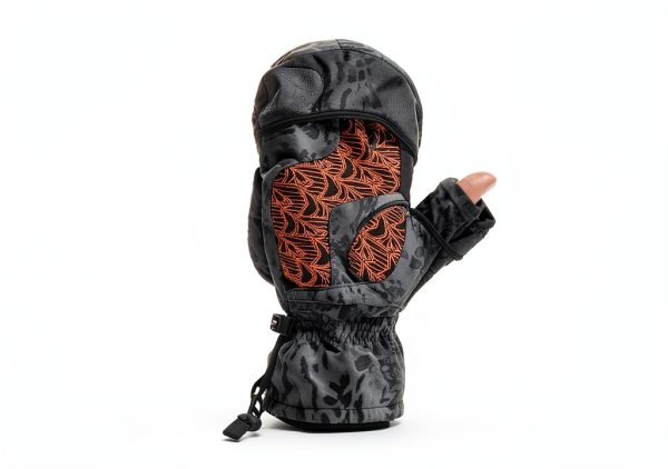 KastKing PolarBlast Fishing Mittens Waterproof Windproof Blackout-4