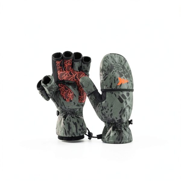 KastKing PolarBlast Fishing Mittens Waterproof Windproof Blackout-3
