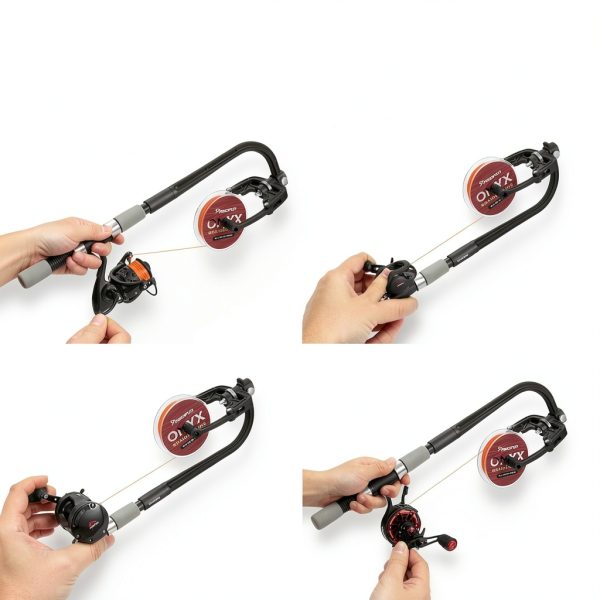 Piscifun Speed Fishing Line Spooler Black ABS Compact 12x8.3in-2