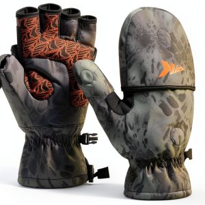 KastKing PolarBlast Fishing Mittens Blackout Waterproof Windproof-0